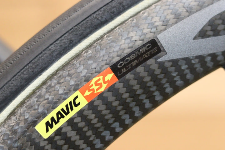 マヴィック MAVIC コスミック アルチメイト COSMIC ULTIMATE チューブラー カーボン ホイールセット カンパ12/11S 【立川店】