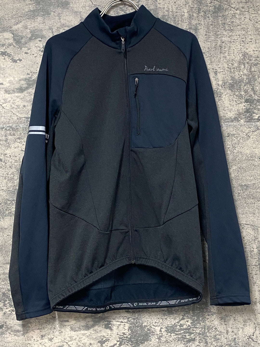 KG988 パールイズミ PEARL iZUMi 長袖 サイクルジャージ 黒 L 裏起毛