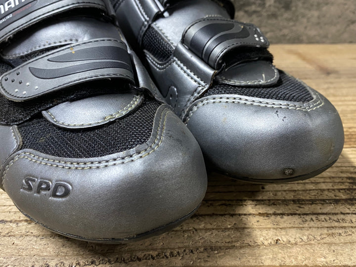 KB089 シマノ SHIMANO RT31 SH-RT31 ビンディングシューズ 2穴 グレー EU40