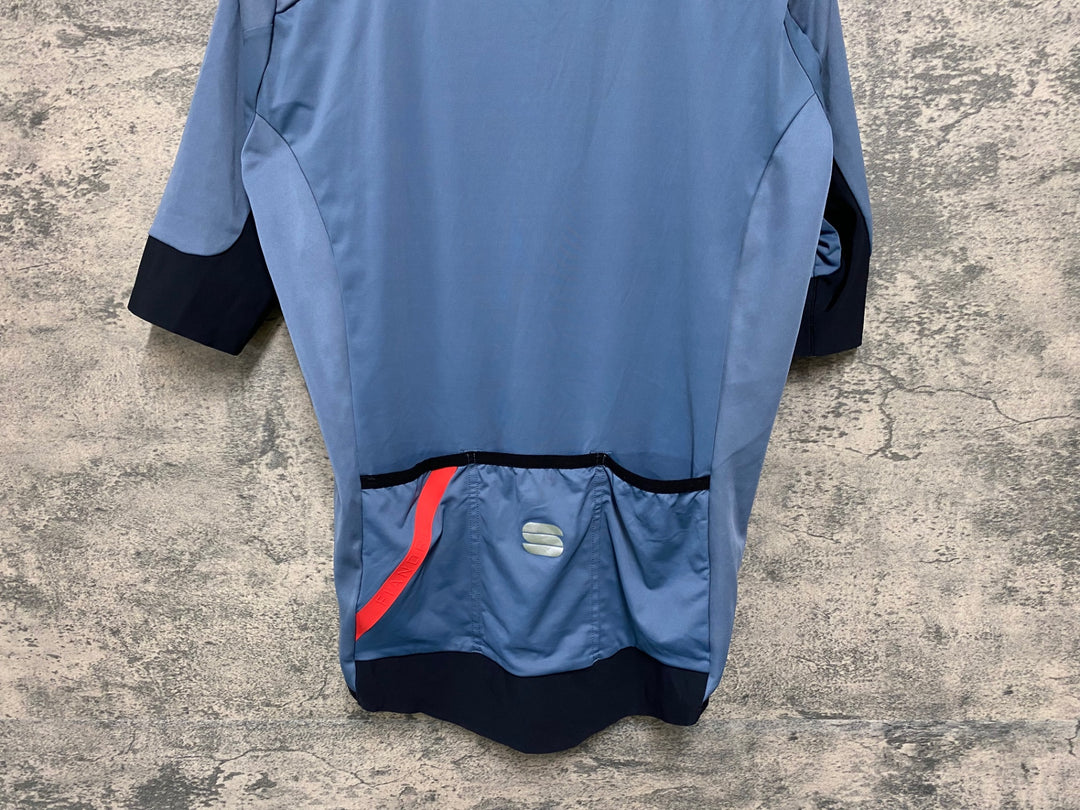 JI941 スポーツフル sportful 半袖 サイクルジャージ ライトグレー M