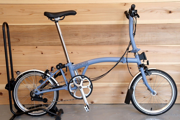 ブロンプトン BROMPTON S6L 2021 クラウドブルー 2×3S 折り畳み ミニベロ 小径車 16インチ 【千葉店】