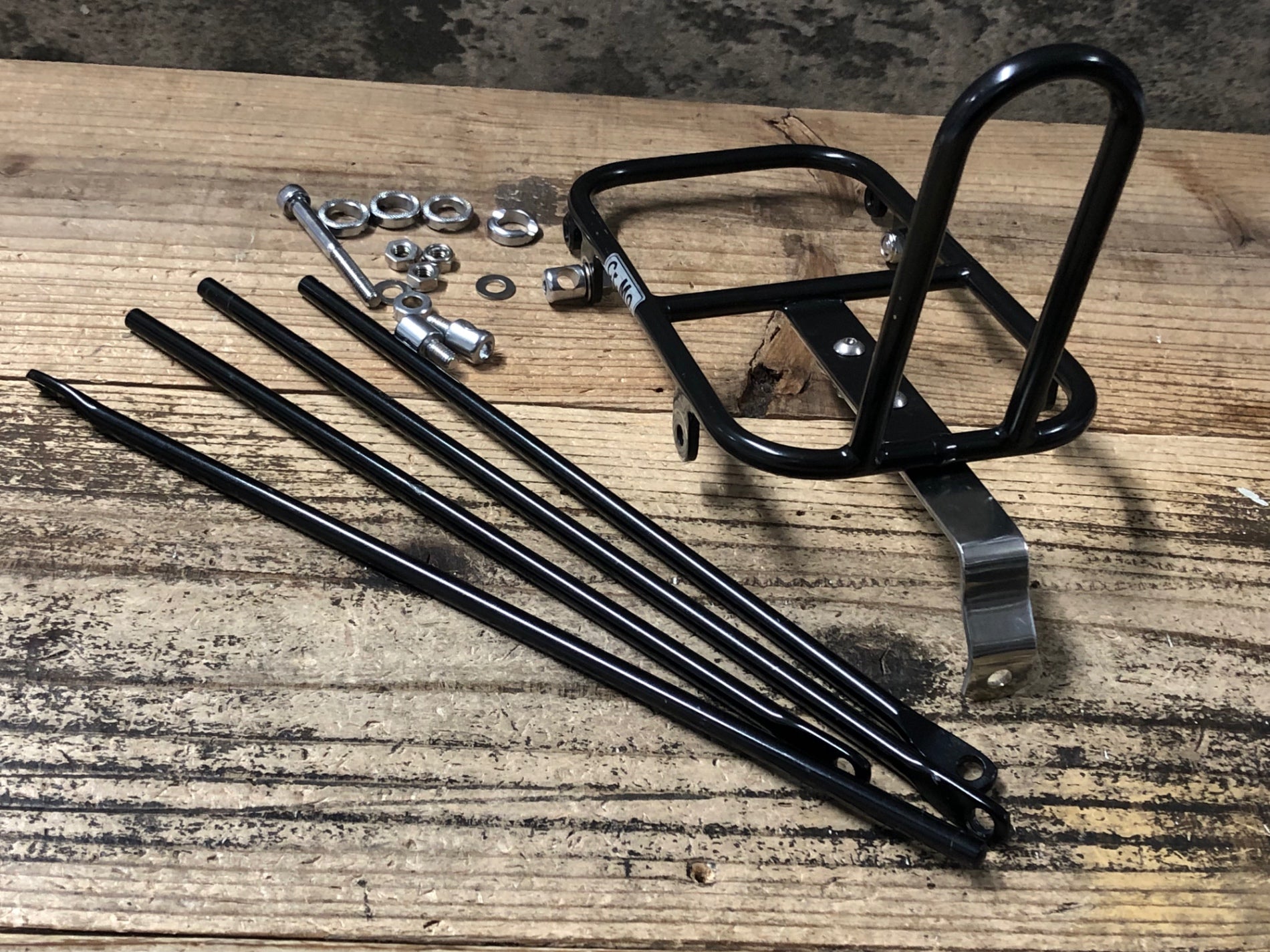 JQ438 日東 NITTO M-1 front rack フロントキャリア 黒 – BICI AMORE