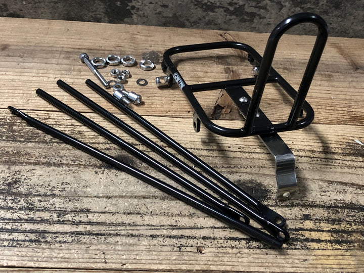JQ438 日東 NITTO M-1 front rack フロントキャリア 黒