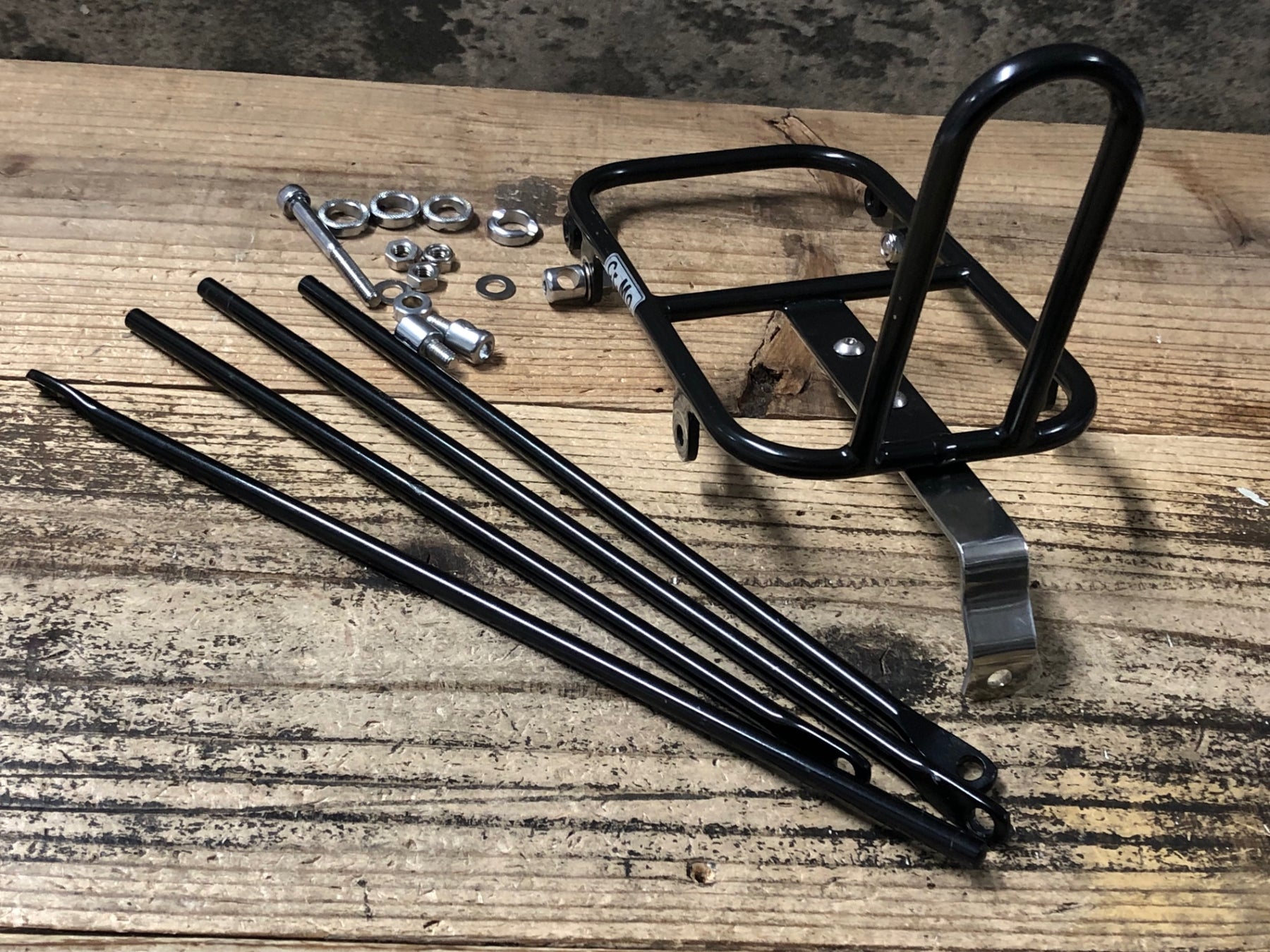 JQ438 日東 NITTO M-1 front rack フロントキャリア 黒 – BICI AMORE