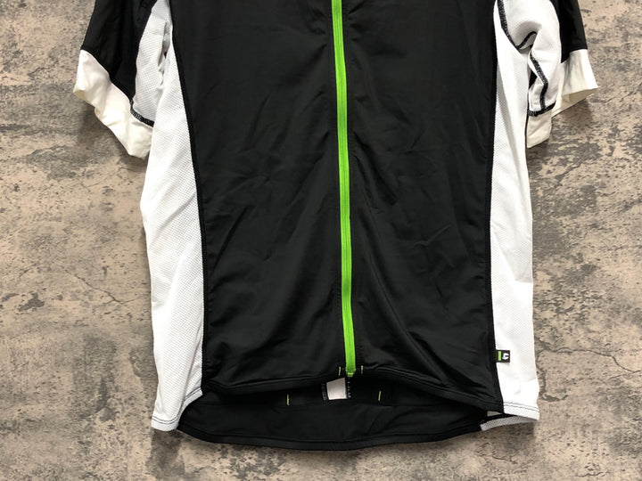 KE123 キャノンデール CANNONDALE 半袖 サイクルジャージ 黒 L/G
