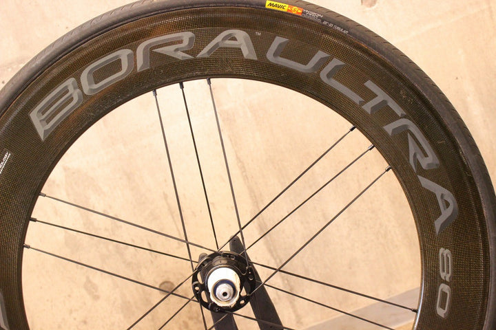 カンパニョーロ CAMPAGNOLO ボーラ ウルトラ BORA ULTRA 80 TU カーボン チューブラー ホイールセット シマノ 11/12S【名古屋店】