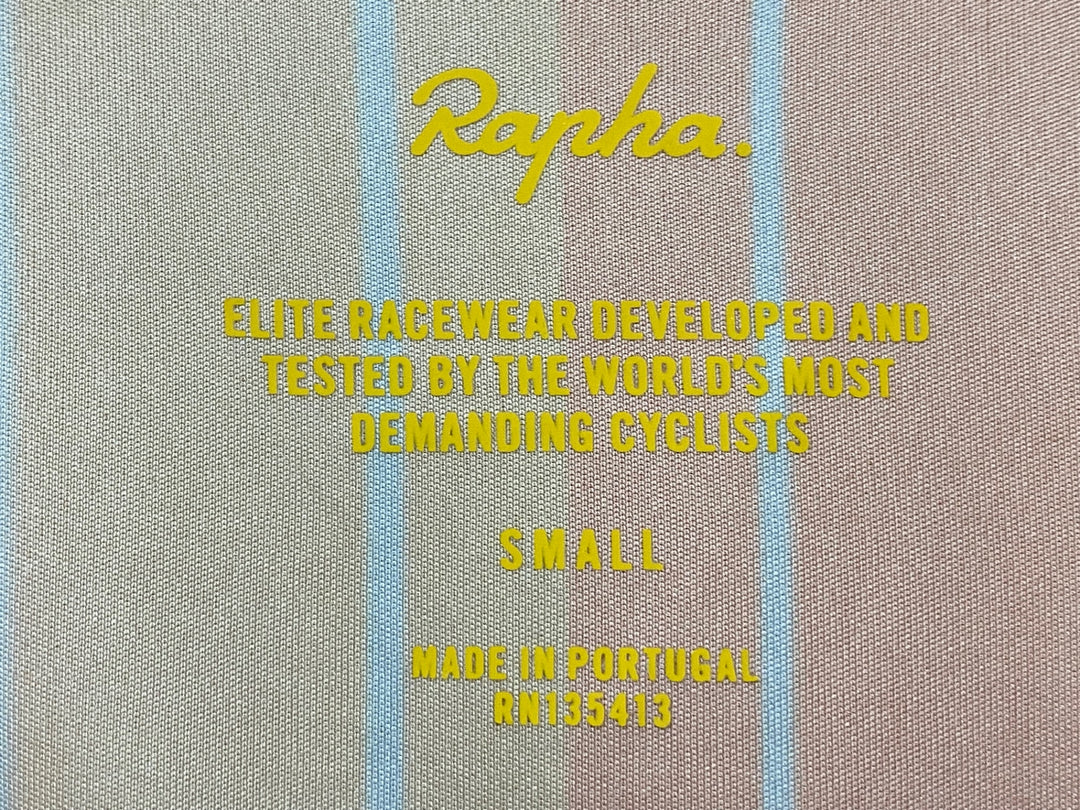 JK663 ラファ Rapha TUNNEL VISION PT FLYWEIGHT JERSEY 半袖 サイクルジャージ オレンジ S