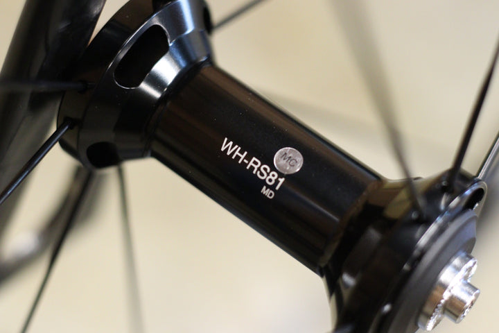 シマノ SHIMANO WH-RS81 C24 アルミ カーボンラッピング ホイールセット シマノ 12/11S 【立川店】