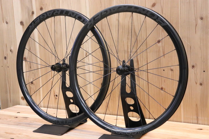 ボントレガー BONTRAGER アイオロス AEOLUS RSL 37 TLR カーボン チューブレスレディ ホイールセット シマノ12S/11S 【芦屋店】