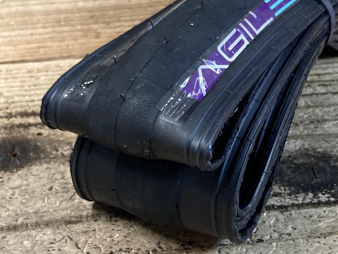 JT734 パナレーサー Panaracer アジリスト AGILEST LIGHT タイヤ クリンチャー 700x25C 黒 2本セット 未使用