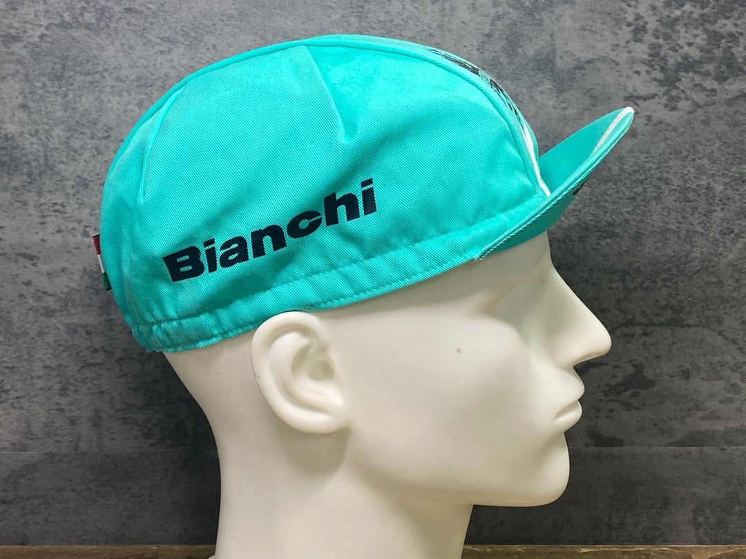 JN386 ビアンキ Bianchi サイクルキャップ チェレステ