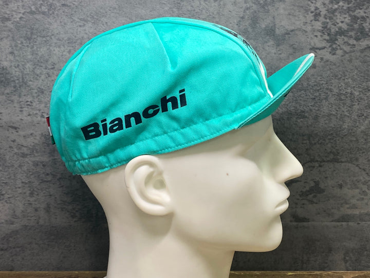 JN386 ビアンキ Bianchi サイクルキャップ チェレステ