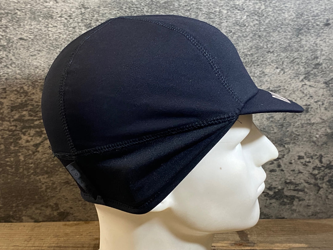 KI200 ラファ Rapha サイクルキャップ 黒 ワンサイズ 裏起毛