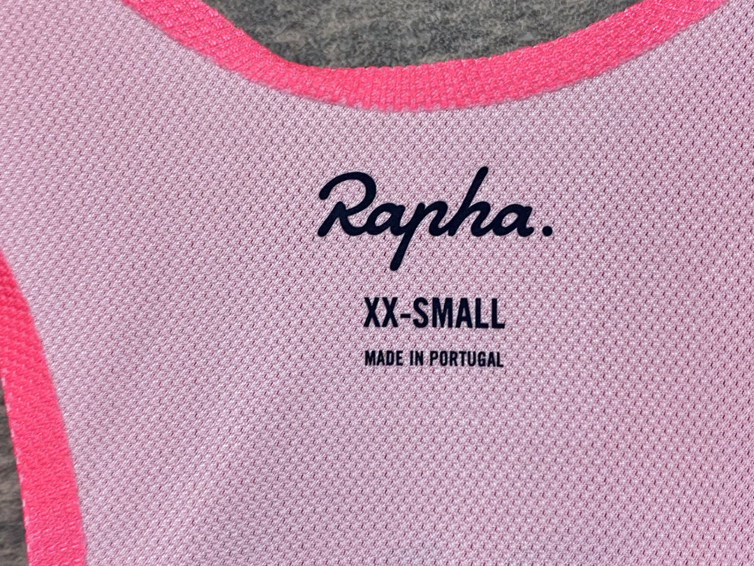 JE204 ラファ Rapha EF EDUCATION WOMEN'S PRO TEAM BIB SHORTS ビブショーツ ネイビー ピンク レディース XXS