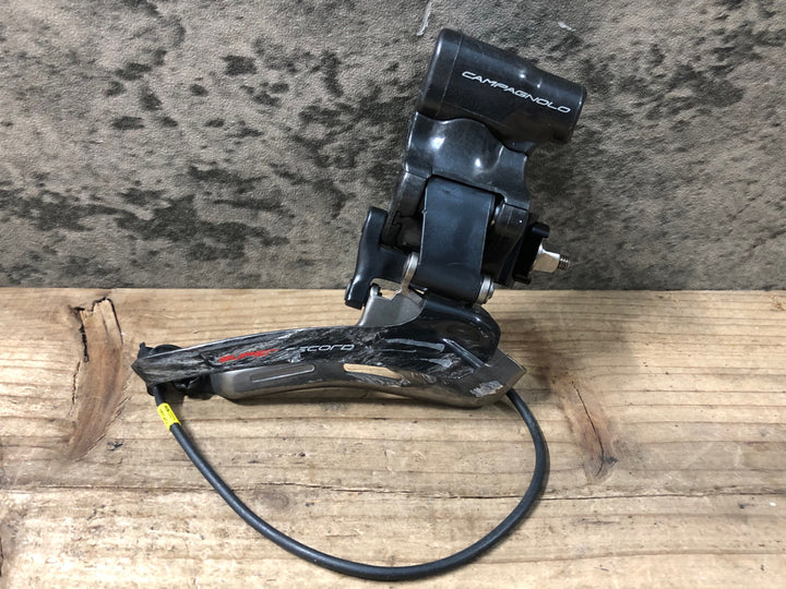 KD373 カンパニョーロ CAMPAGNOLO スーパーレコード SUPER RECORD FD19-SR12BEPS フロントディレイラー 2s EPS V4 電動 動作確認済