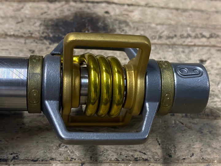 KP111 クランクブラザーズ Crankbrothers エッグビータ Eggbeater 11 ビンディングペダル シルバー ゴールド