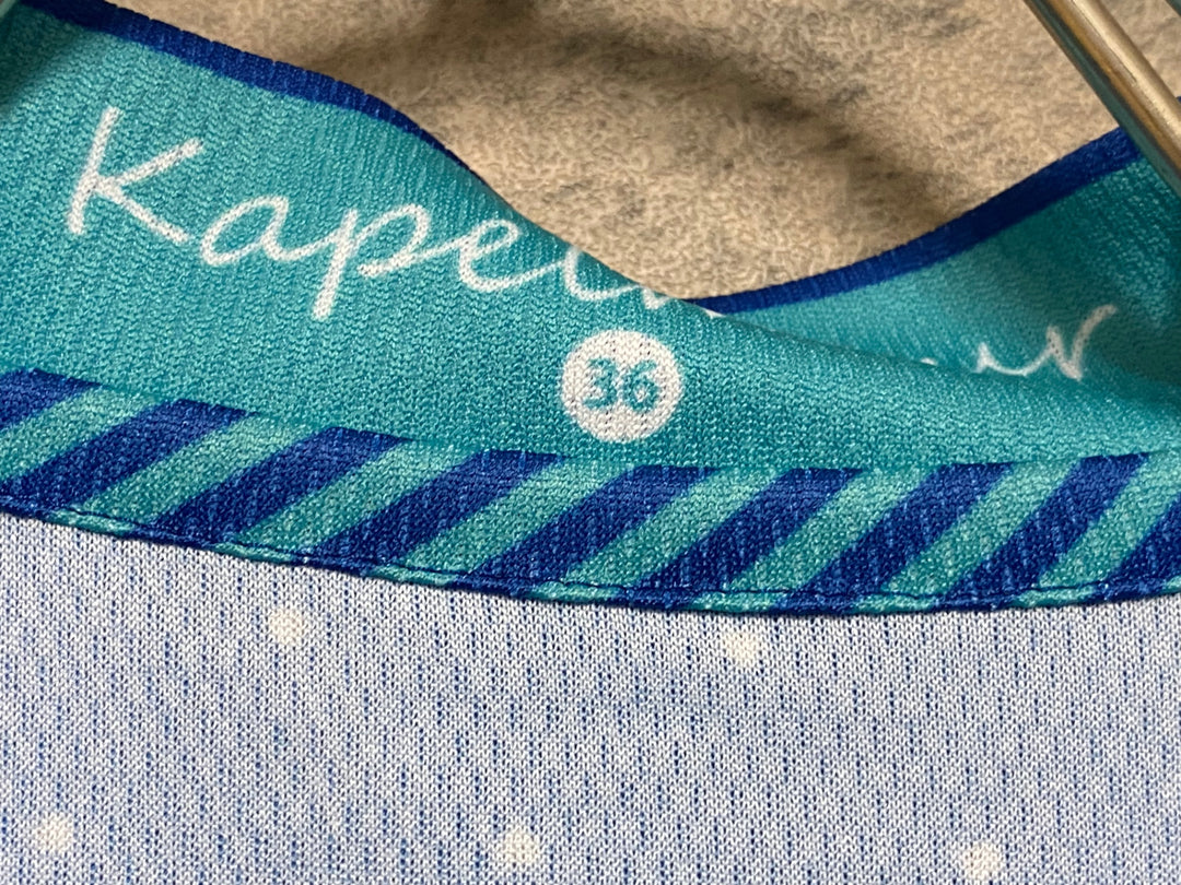JO884 カペルミュール KAPELMUUR 半袖 サイクルジャージ ネイビー ドット 36 レディース
