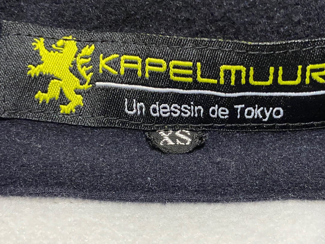 JN229 カペルミュール KAPELMUUR 長袖 サイクルジャケット グレー 黒 XS 裏起毛