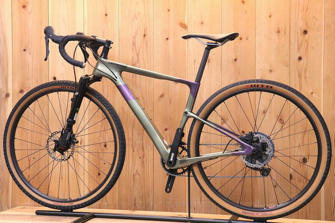キャノンデール CANNONDALE トップストーン TOPSTONE CARBON LEFTY 3 2021年モデル XSサイズ シマノ GRX RX600 MIX 11S カーボン グラベル ロードバイク 650B 【芦屋店】