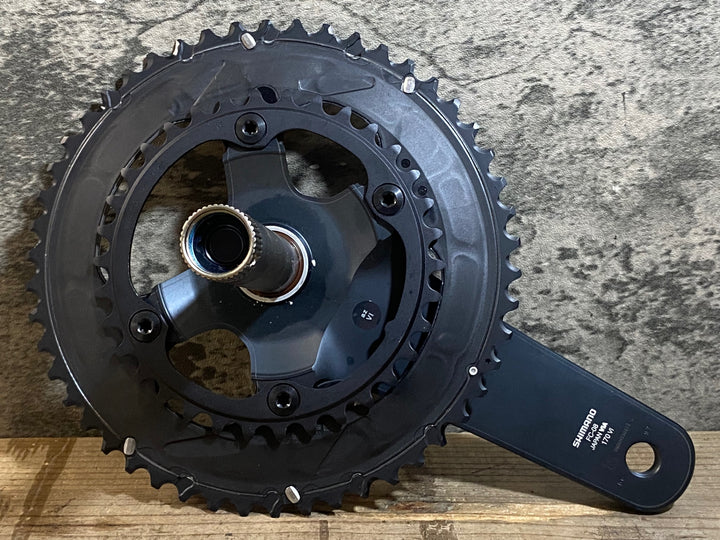 KD069 シマノ SHIMANO アルテグラ ULTEGRA FC-08 クランクセット 170mm 50/34T ※クランクキャップ欠品