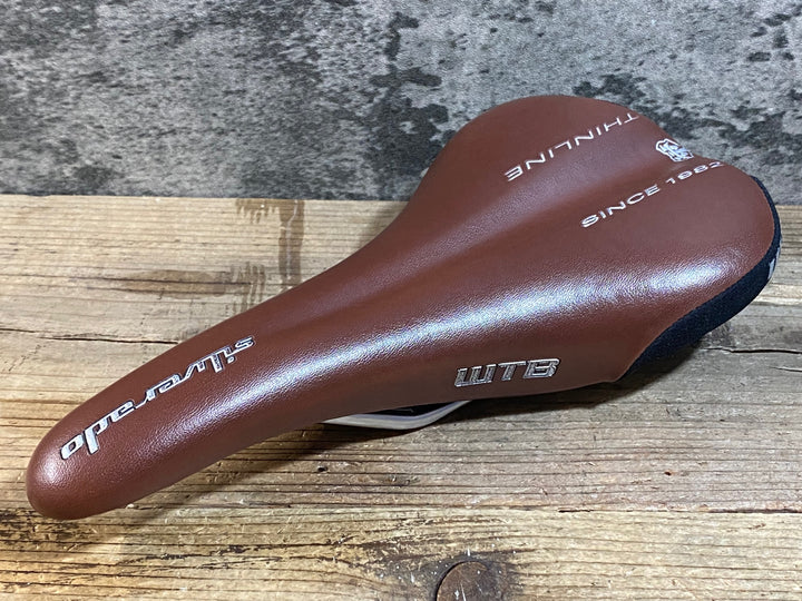 KE457 WTB SILVERADO サドル 茶 135mm CR-MOレール