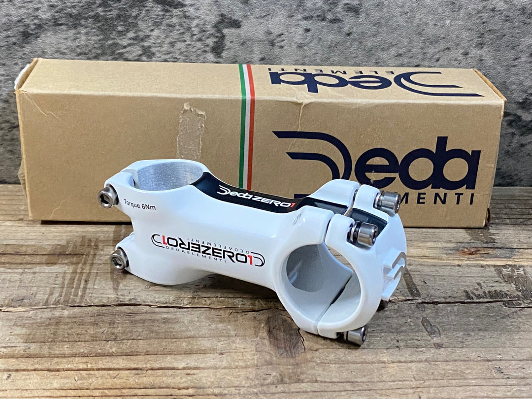 JQ722 デダ deda ZERO1 アルミステム 70mm Φ31.7 OS 白
