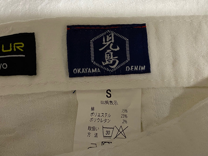 JN961 カペルミュール KAPELMUUR ハーフ サイクルパンツ 白 S