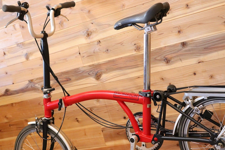 カスタム済み！ ブロンプトン BROMPTON M3R 16インチ 内装3段 外装2段 スチール ミニベロ 折り畳み 小径車 【広島店】