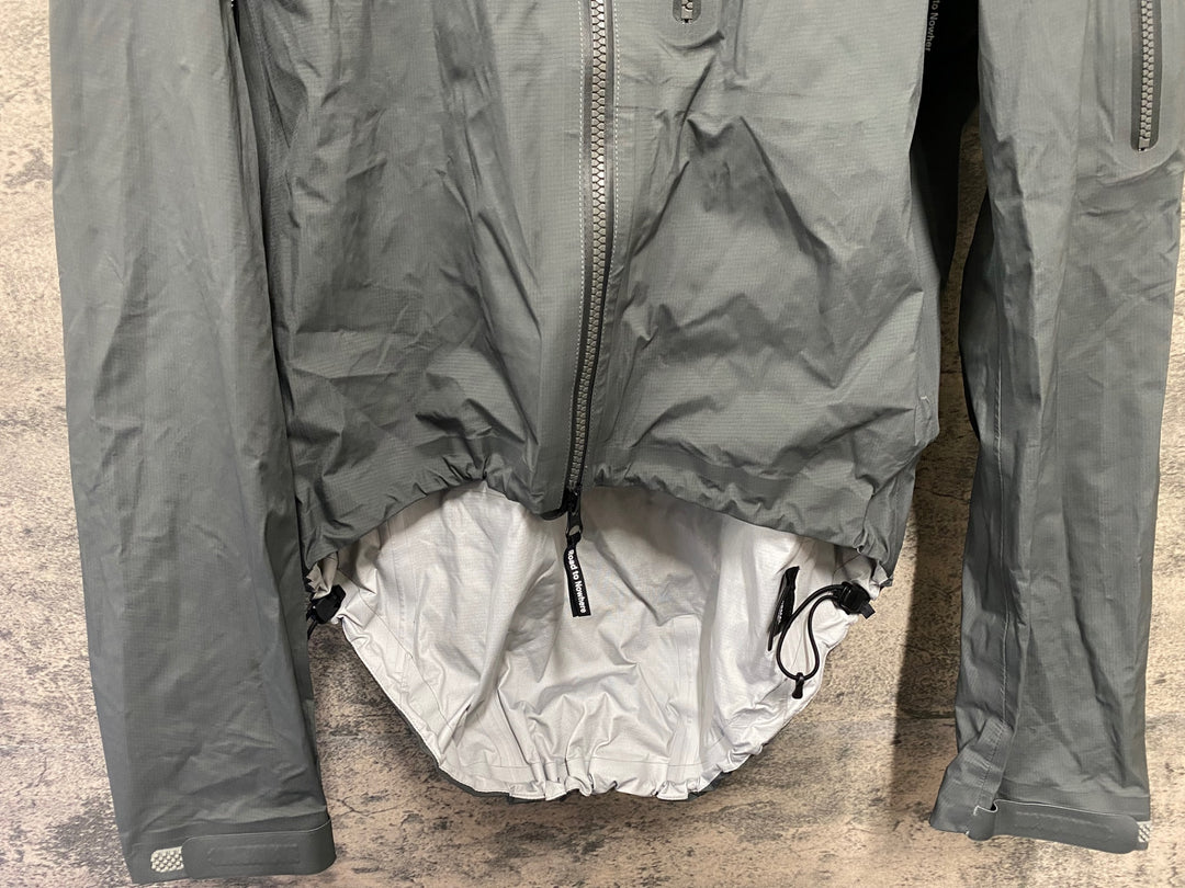 KA566 パスノーマルスタジオ PAS NORMAL STUDIOS PAS MECHANISM SHIELD JACKET 長袖 サイクルジャケット グレー M