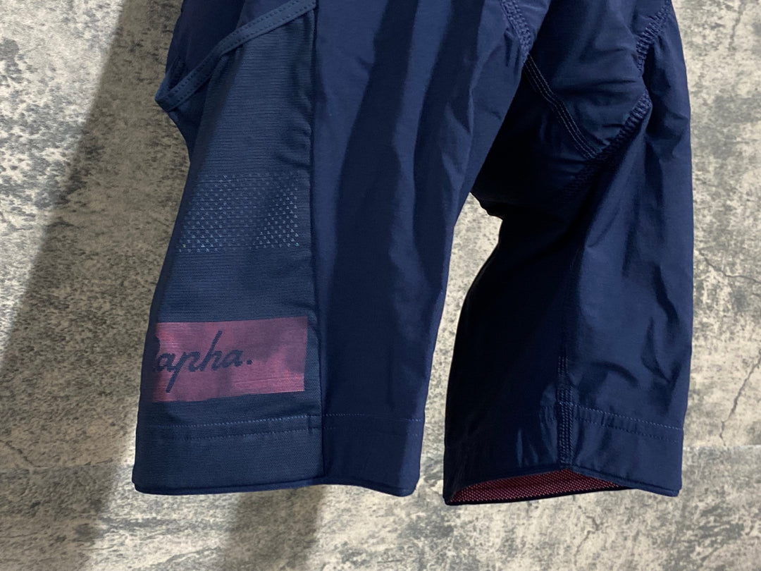 KH990 ラファ Rapha BREVET CARGO BIBSHORTS Ⅱ ビブショーツ 紺 S