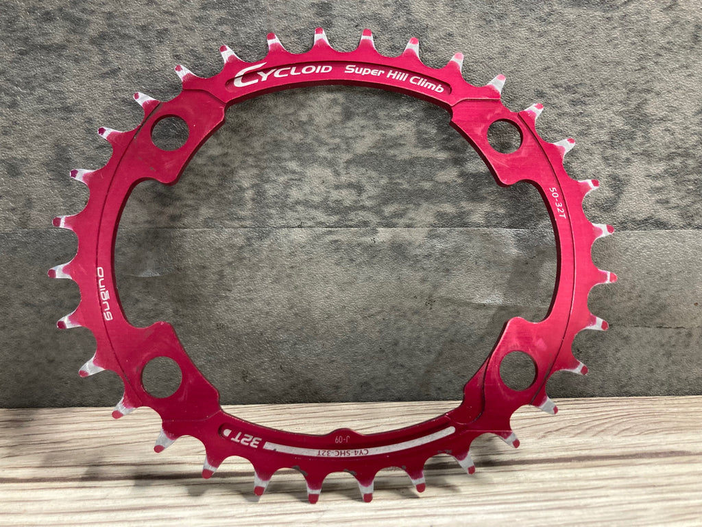 JX180 スギノ Sugino CYCLOID Super Hill Climb CY4-SHC-32T インナー