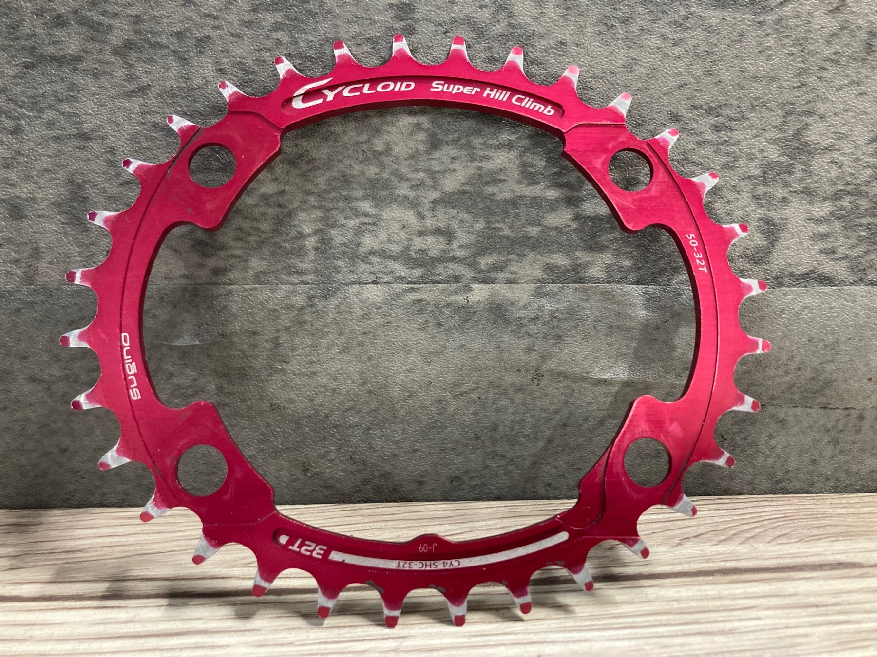 JX180 スギノ Sugino CYCLOID Super Hill Climb CY4-SHC-32T インナー
