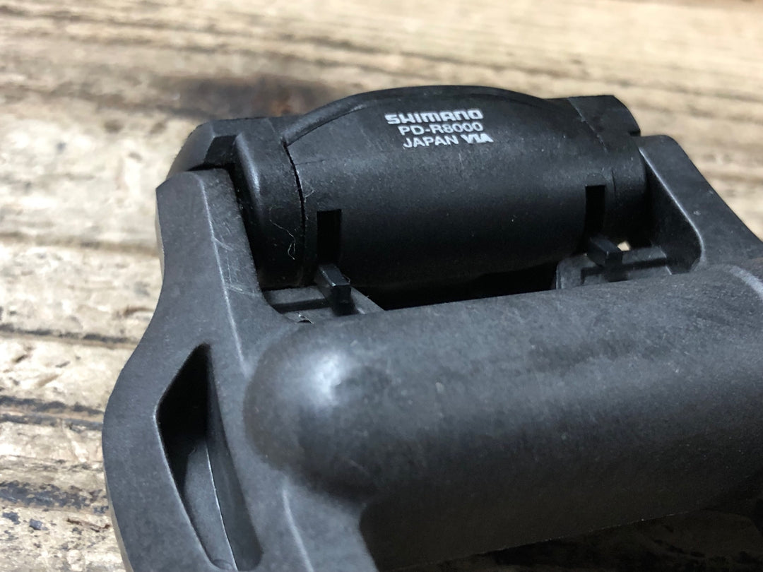 KB014 シマノ SHIMANO アルテグラ ULTEGRA PD-R8000 ビンディングペダル ※プレート欠品 ジャンク