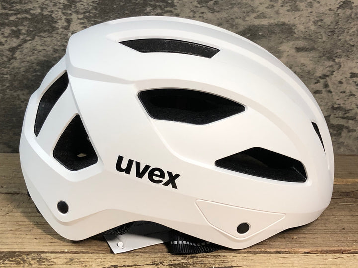 JT106 UVEX STRIDE SMU ヘルメット 56-59cm 白 タグあり 24年1月製造