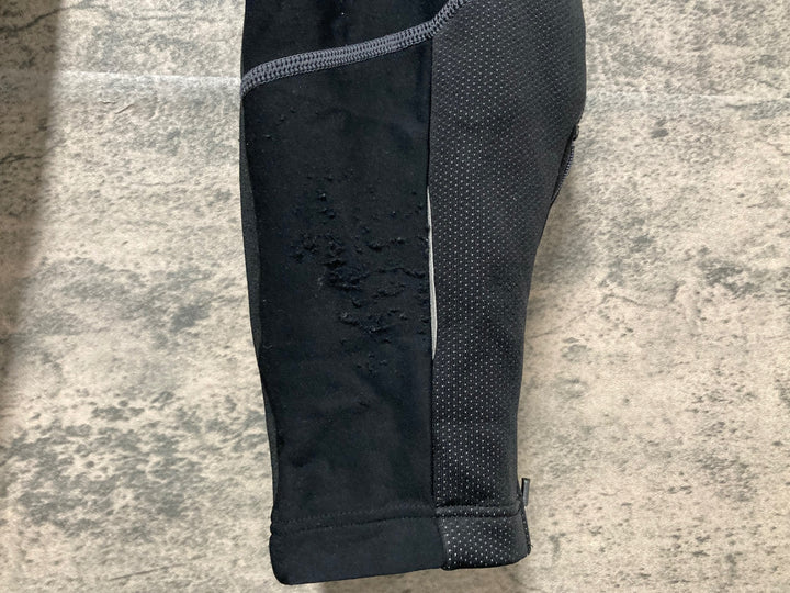 KG550 パールイズミ PEARL iZUMi レーサータイツ 黒 XL 裏起毛 WIND BREAK ほつれ大
