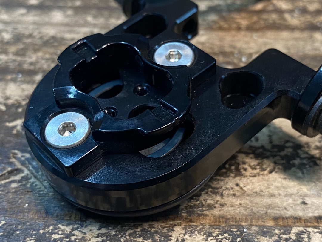 JI587 レックマウント Rec-Mounts type9 両持ちサイコンマウント Φ31.8 ガーミンチャージ パワーパックマウント