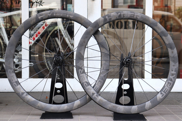 ウィンスペース WINSPACE ルン ハイパー LUN HYPER 50 DISC カーボン チューブレスレディ ホイールセット シマノ 11/12S 【横浜店】