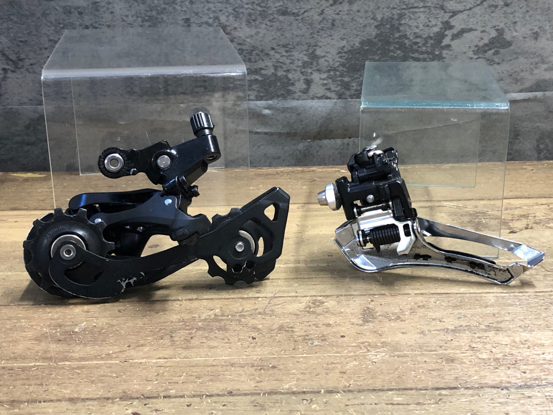 JS871 シマノ SHIMANO 105 FD-R7000 RD-R7000-GS 前後ディレイラーセット 2×11S