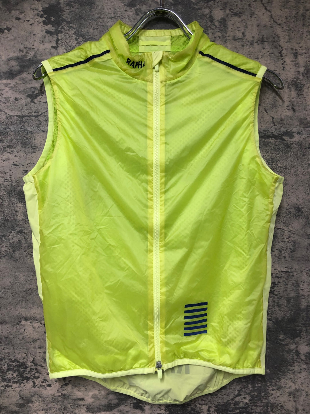JF372 ラファ Rapha PRO TEAM INSULATED GILET サイクルベスト ジレ 黄緑 M