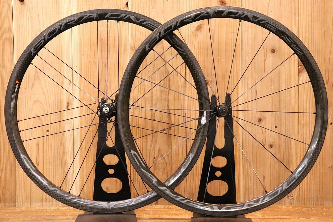 カンパニョーロ CAMPAGNOLO ボーラワン BORA ONE 35 カーボン チューブラー ホイールセット カンパ 11S/12S 外幅24.2mm 【芦屋店】