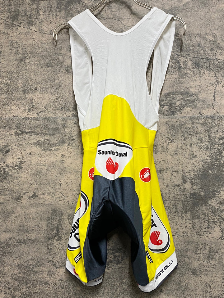 KG656 カステリ CASTELLI ビブショーツ 黄 L