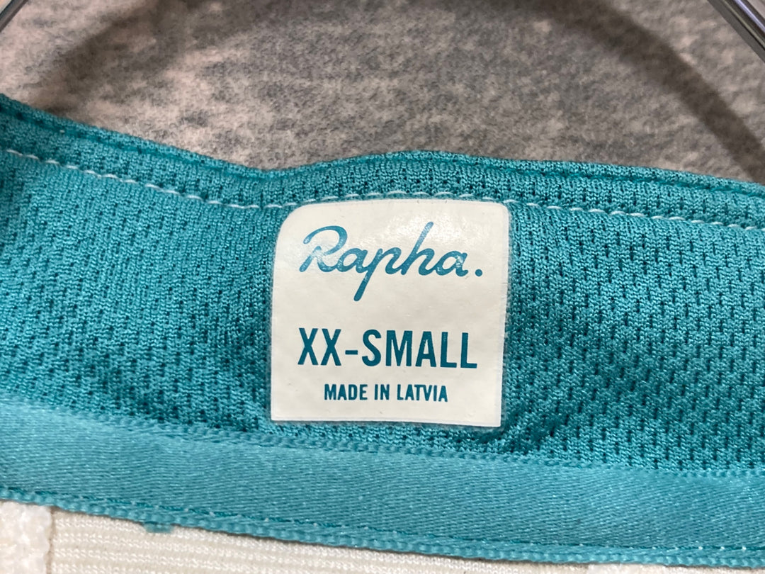 JE570 ラファ Rapha WOMEN'S LIGHTWEIGHT JERSEY 半袖 サイクルジャージ 白 レディース XXS