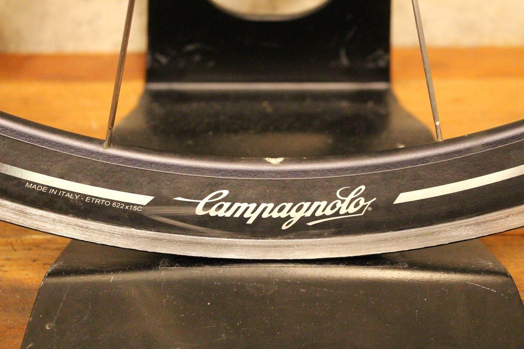 【訳あり】カンパニョーロ CAMPAGNOLO シャマル SHAMAL シマノ10S アルミクリンチャー ホイールセット 15C 【福岡店】