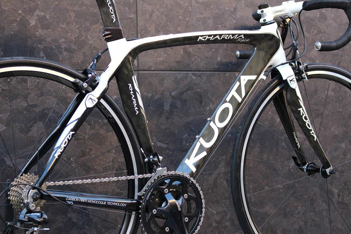 クオータ KUOTA カルマレース KHARMA RACE 2012モデル Sサイズ シマノ 105 5700 10S カーボン ロードバイク  【福岡店】