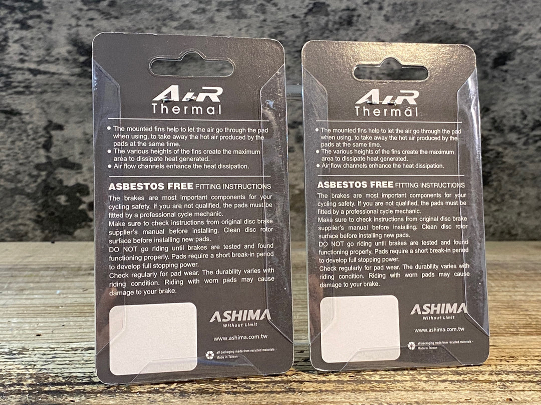 IR451 アシマ ASHIMA AT0104-OR-A ディスクブレーキ パッド 2個セット 未使用