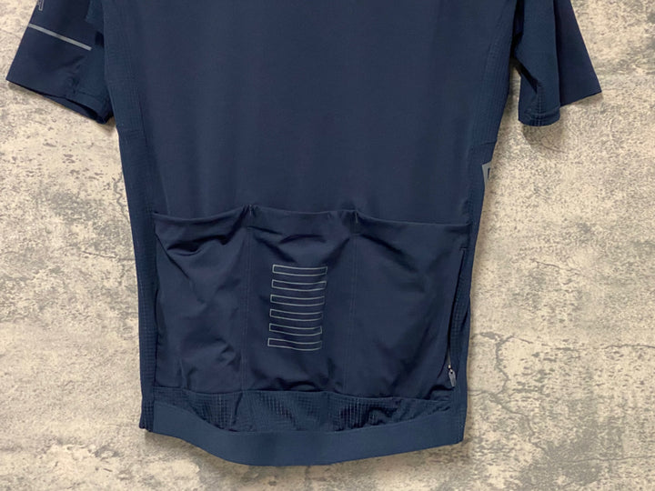 KJ130 ラファ Rapha MEN'S PRO TEAM LIGHTWEIGHT JERSEY 半袖 サイクルジャージ 濃紺 M