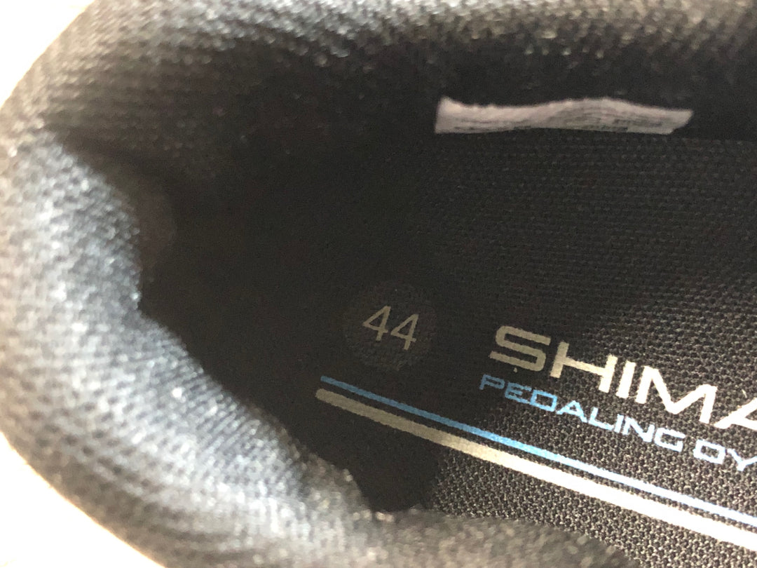 JW540 シマノ SHIMANO SH-RP400M L01S 3穴 SPD-SL ビンディングシューズ EU44 ブラック 未使用品