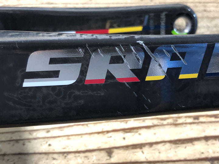 KF667 スラム SRAM レッド RED AXS FC-RED-P-E1 クランクアーム 172.5mm DUB SL レッドブルカラー 削れ大