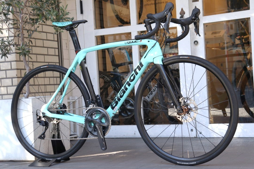 ビアンキ Bianchi オルトレ ディスク Oltre XR3 DISC 2021モデル 57サイズ シマノ 105 R7020 MIX 11S カーボン ロードバイク 【横浜店】