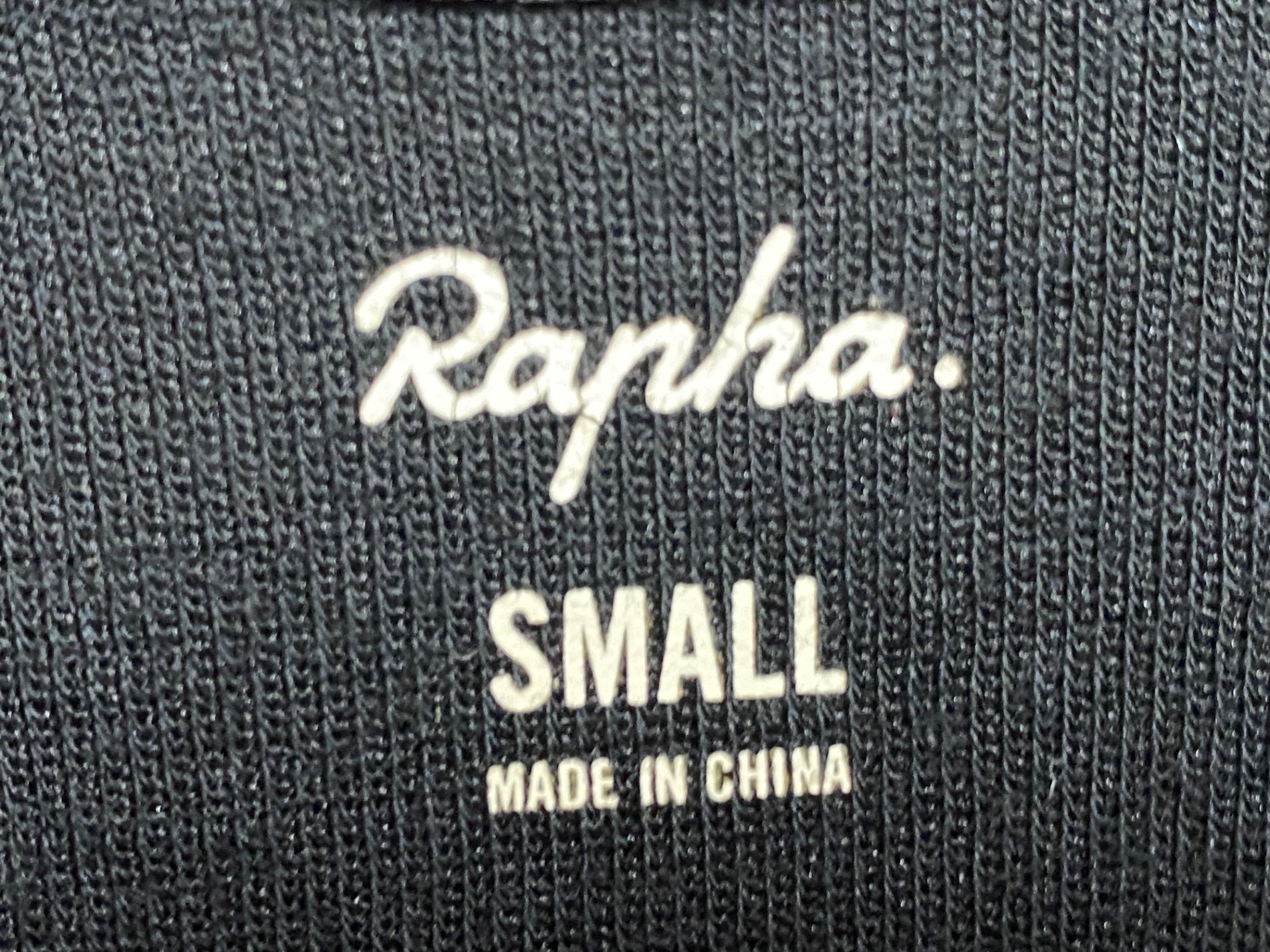 KF633 ラファ Rapha CLASSIC JERSEY 半袖 サイクルジャージ 黒 S